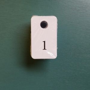 Brand new coat tags #1-100
